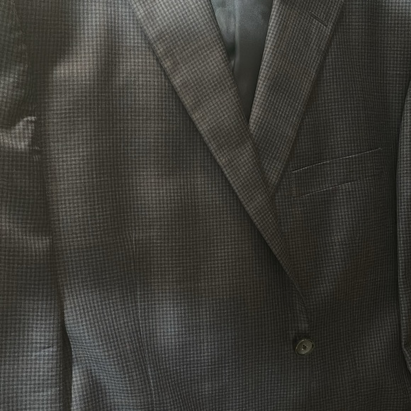 Peter Millar blue patterned sport coat - size 44R - Picture 8 of 8